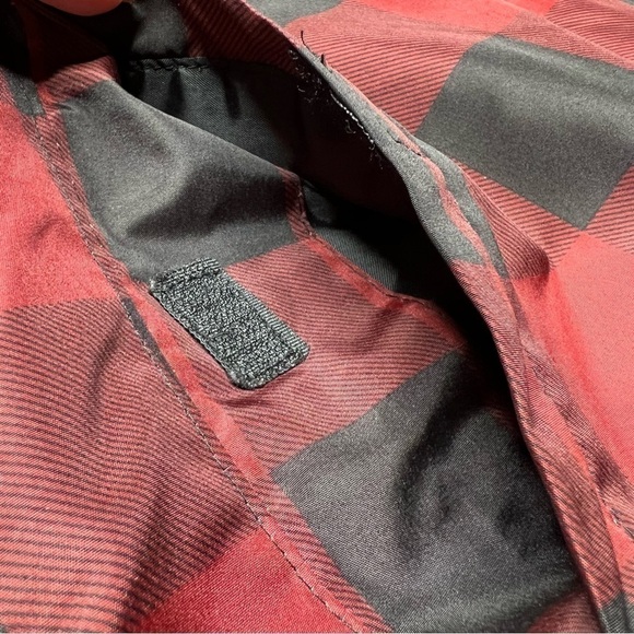 BUFFALO David Bitton Reversible Red Buffalo Plaid Fleece Vest Youth Size L 14/16 - Picture 11 of 16